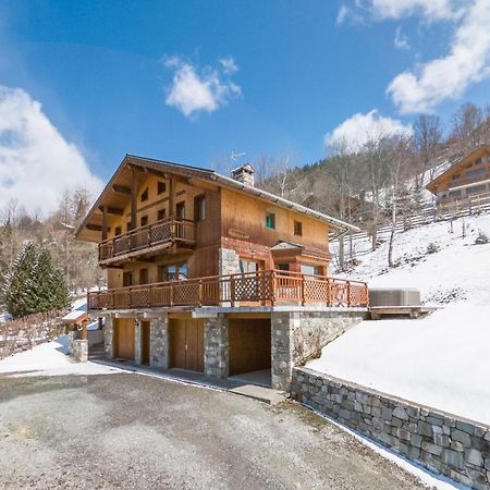 Chalet Himalaya , 10 Person Chalet With 5 Ensuite Bedrooms And Outdoor Jacuzzi In Meribel Centre Екстер'єр фото