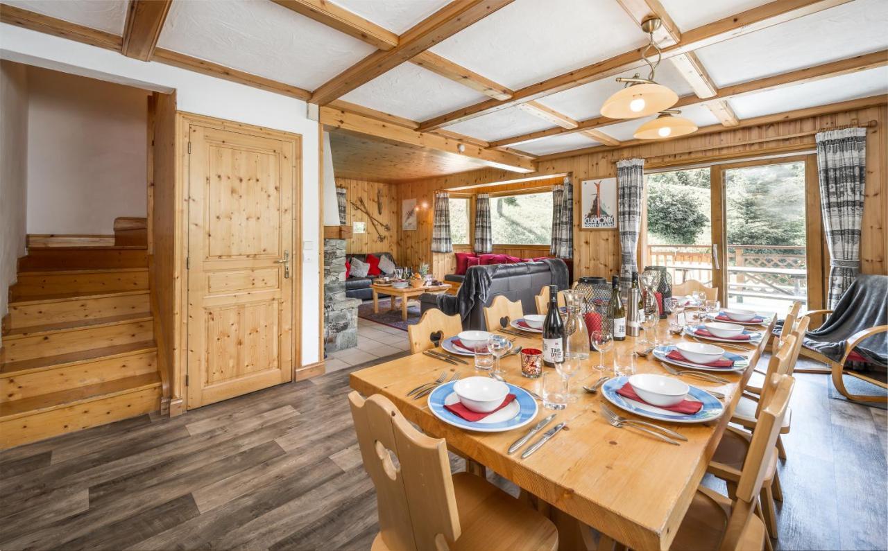 Chalet Himalaya , 10 Person Chalet With 5 Ensuite Bedrooms And Outdoor Jacuzzi In Meribel Centre Екстер'єр фото
